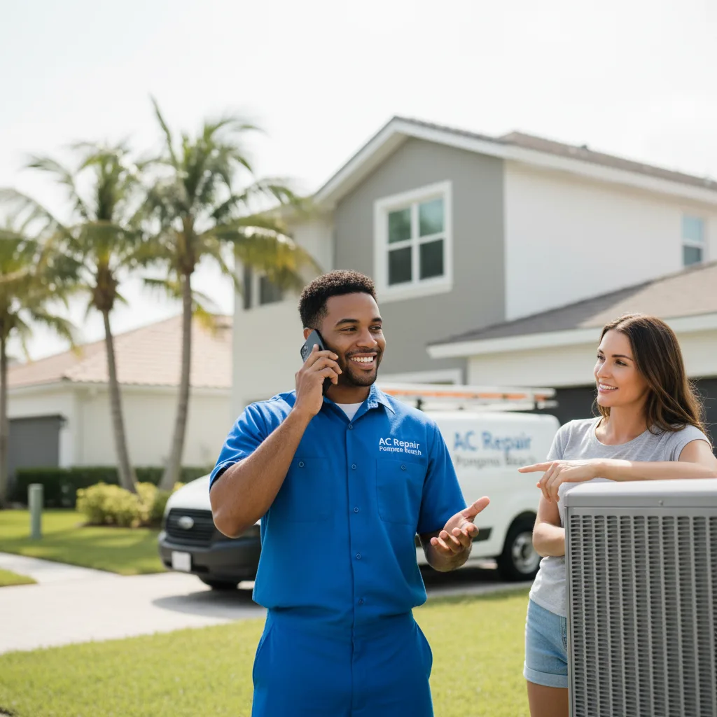 AC Repair Pompano Beach customer support in Deep River